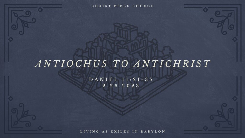 Antiochus to Antichrist
