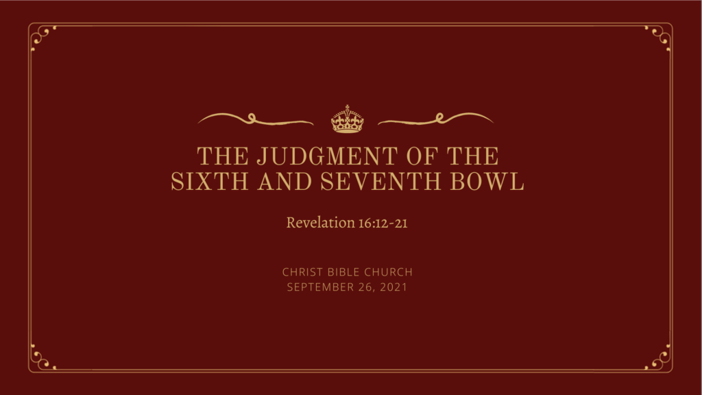 The Judgment of the Sixth and Seventh Bowl