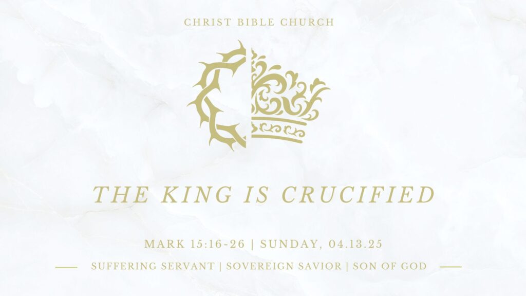 The King is Crucified