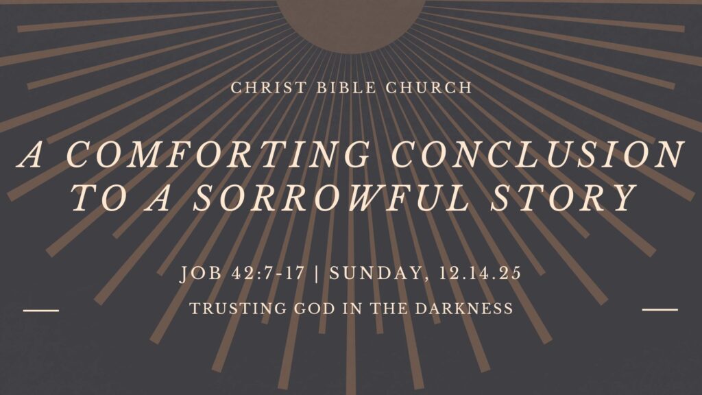 A Comforting Conclusion to a Sorrowful Story