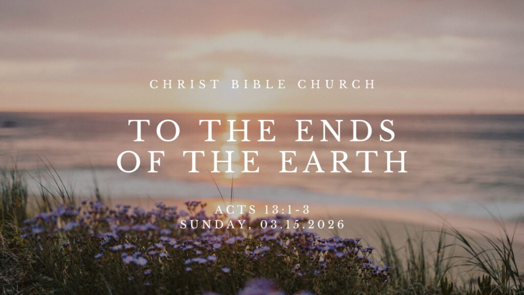 To the Ends of the Earth