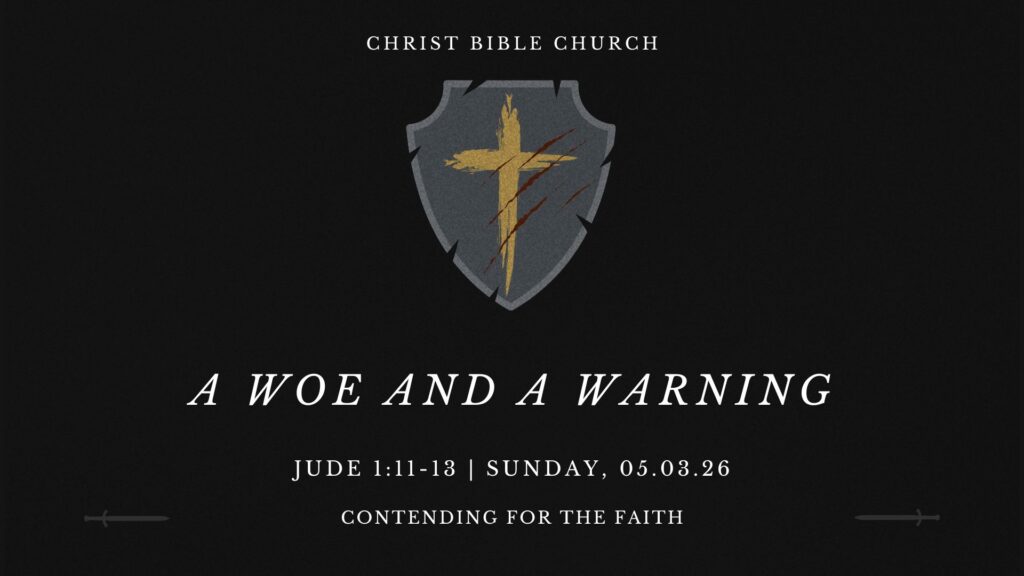 A Woe and a Warning